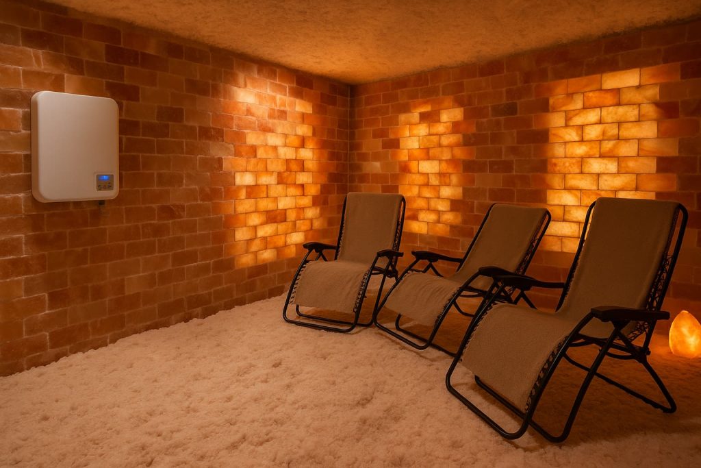 تجهیزات اتاق نمک